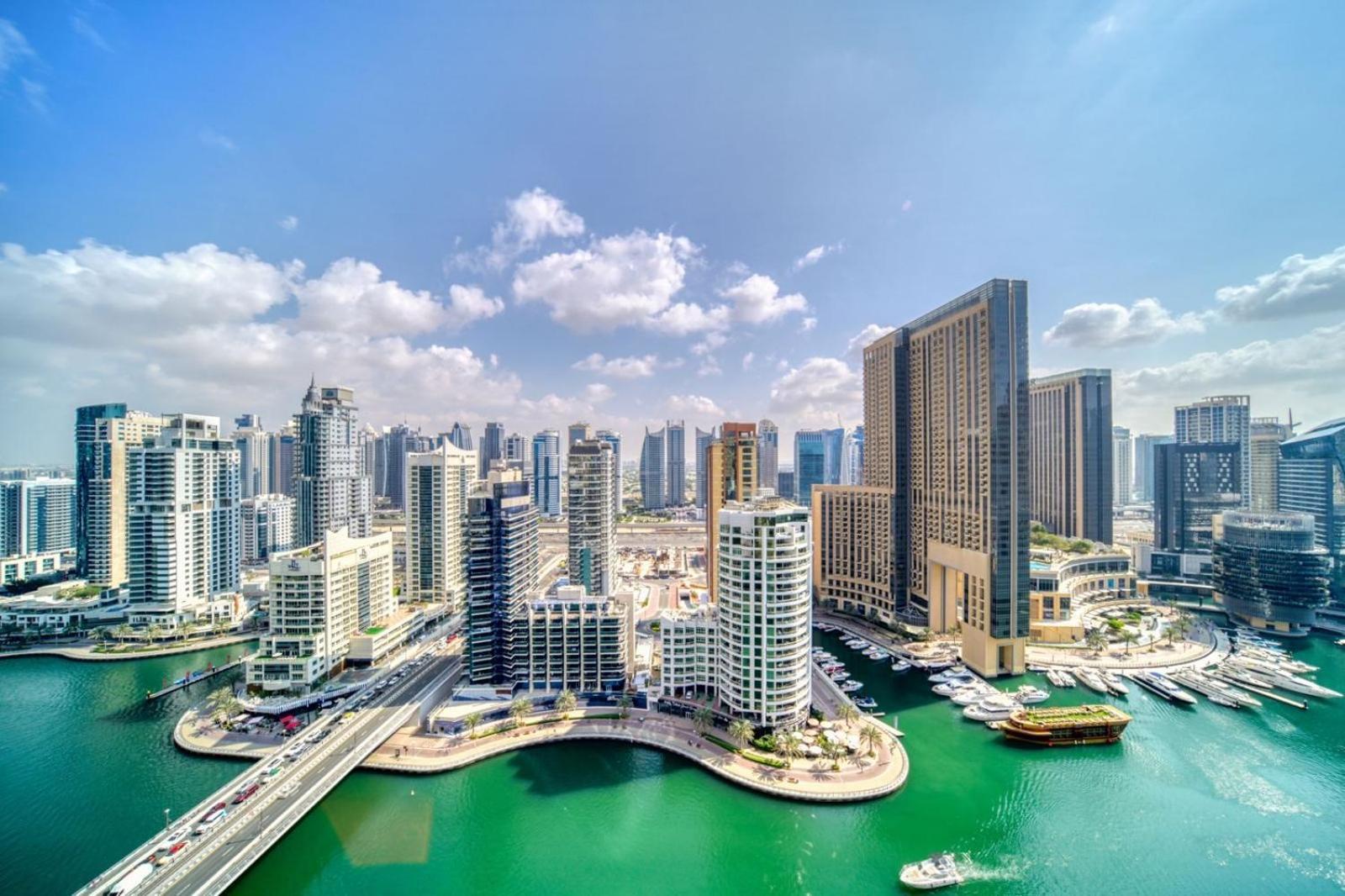 Enticing Space With Marina View Near The Beach! 迪拜 外观 照片